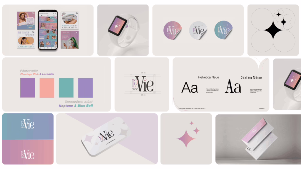 La Vie Aesthetic Clinic MI - Rebranding and Digital presence Novakepler